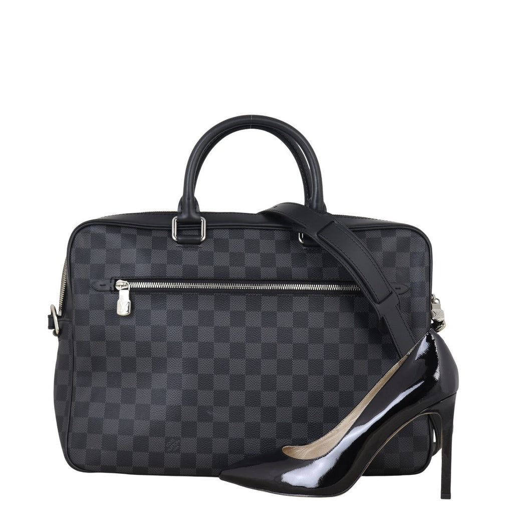 Louis Vuitton Porte Documents Jour Briefcase Damier Graphite
