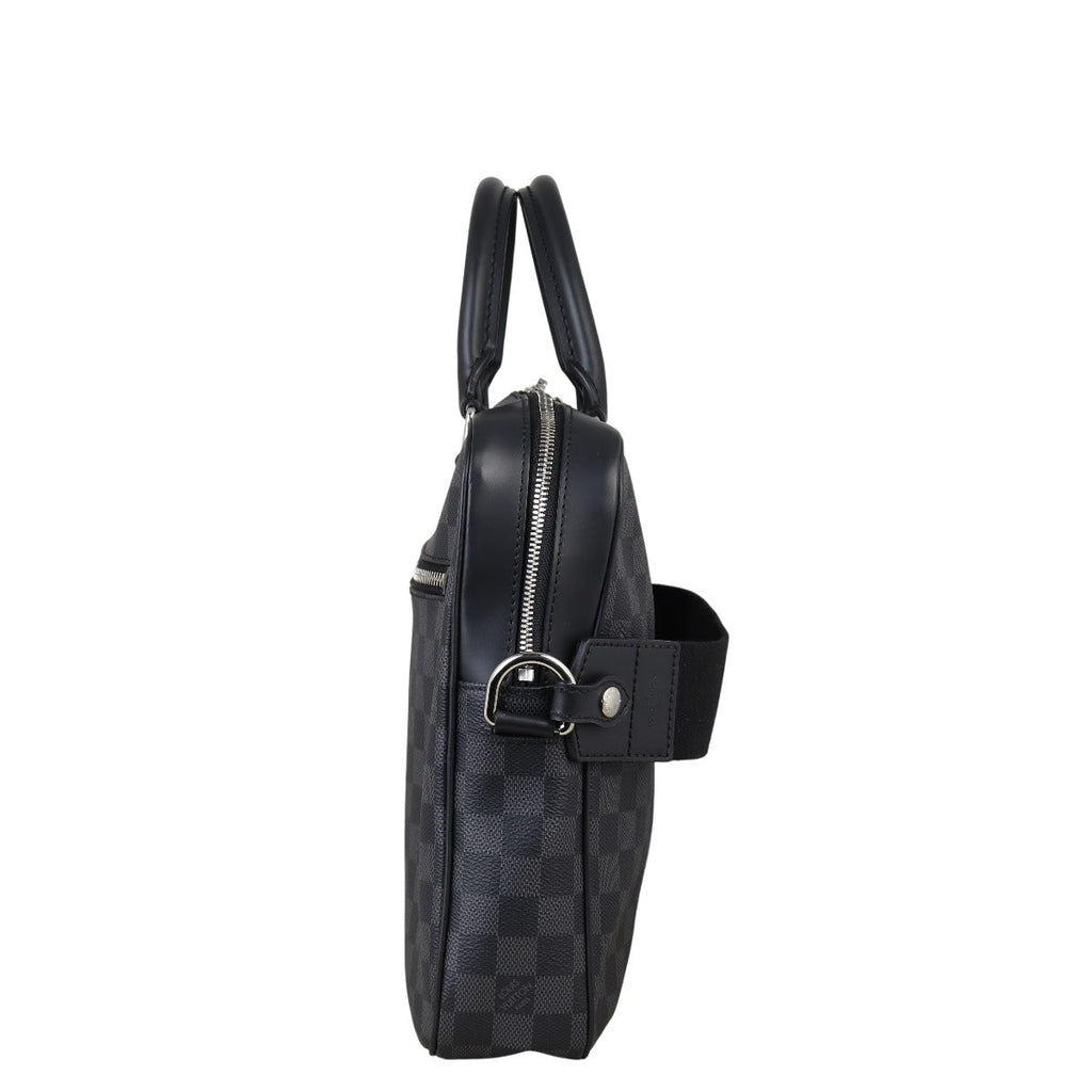 Louis Vuitton Porte Documents Jour Briefcase Damier Graphite