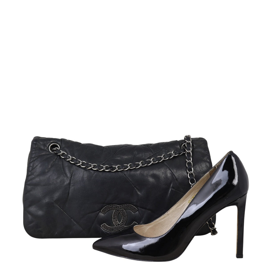 Chanel CC Glint Shoulder Flap Bag Iridescent