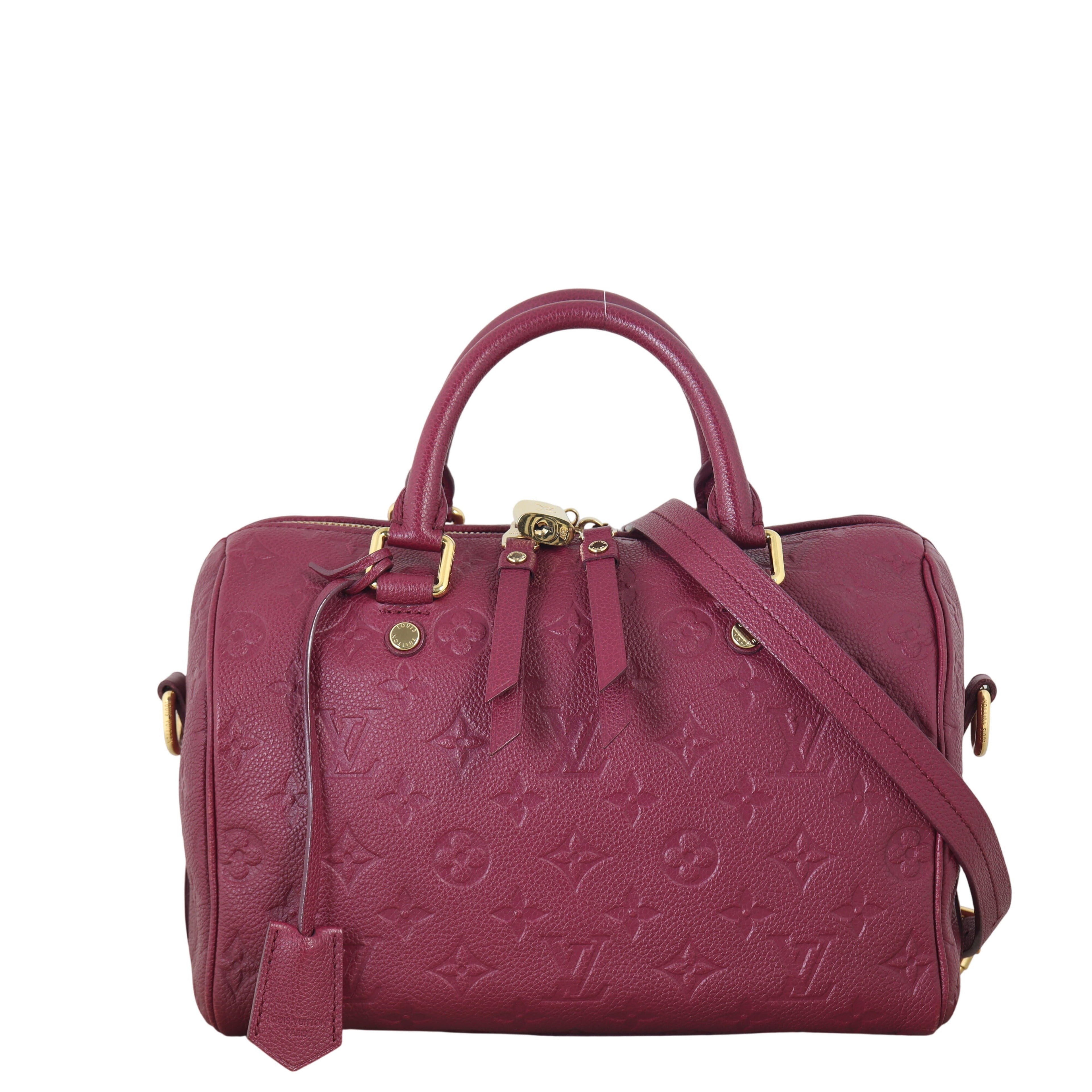 Louis Vuitton Speedy 25 Bandouliere Monogram Empreinte