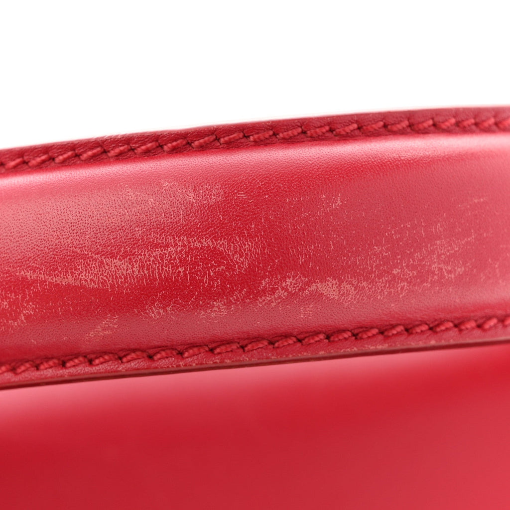 Calfskin Medium Sofia Shoulder Bag Red