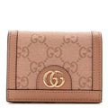 Monogram Textured Dollar Calfskin  Case Cloche Rose Pink