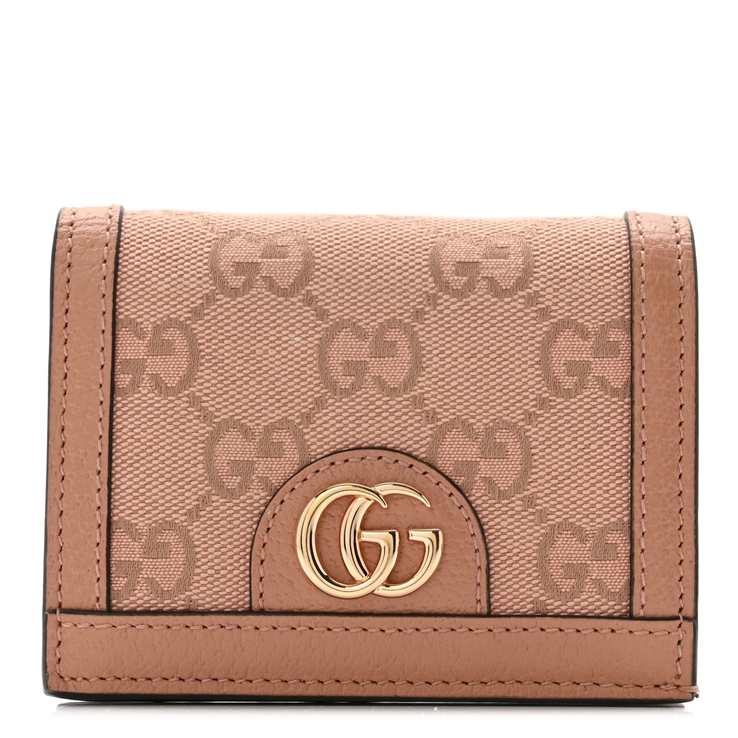 Monogram Textured Dollar Calfskin  Case Cloche Rose Pink