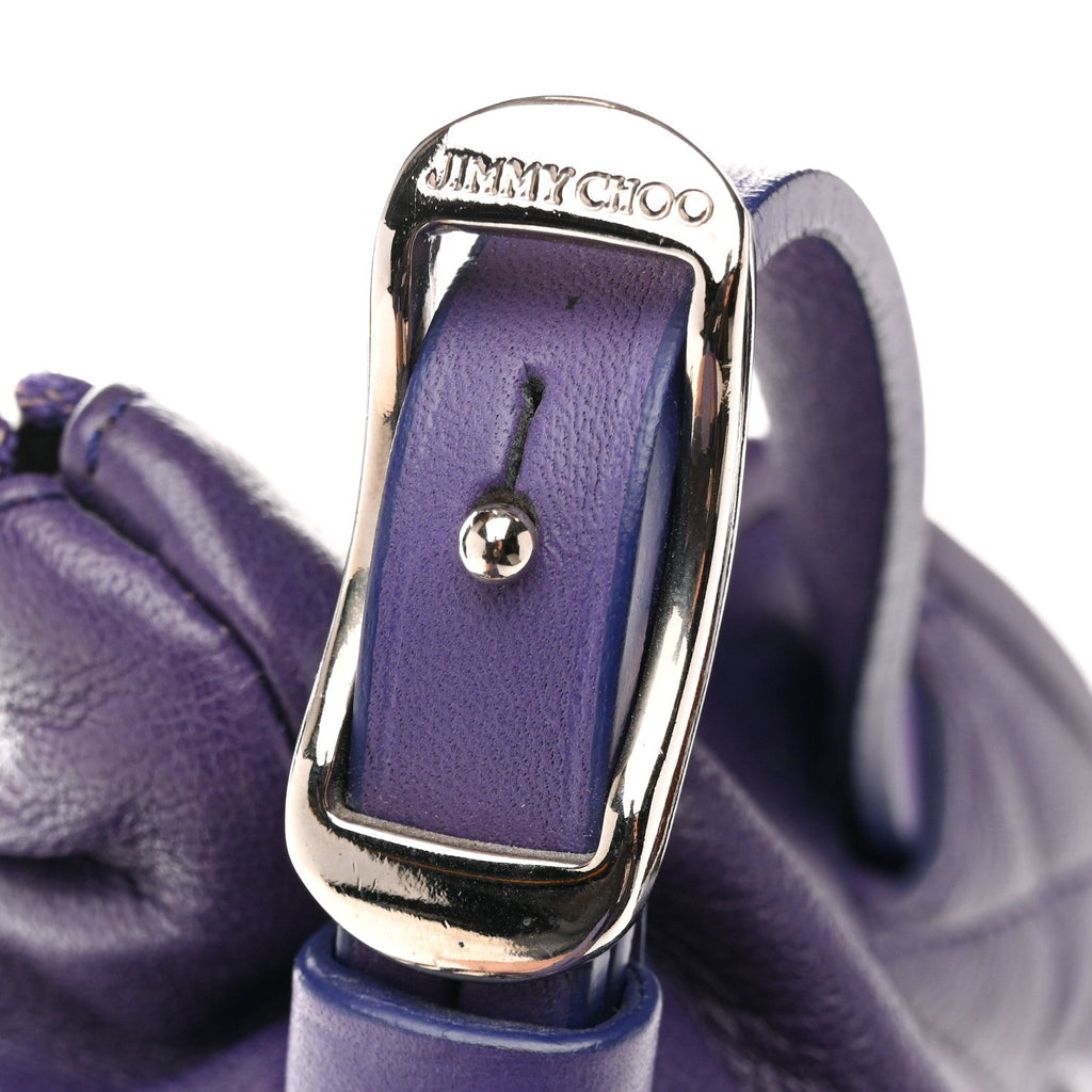 Soft Vachetta Medium Biker Saddle Chain Satchel Viola