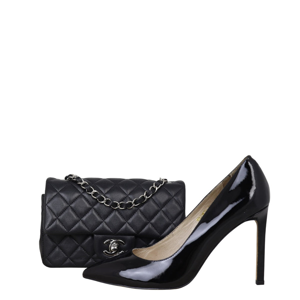 Chanel Classic Flap Mini Rectangular Bag Lambskin