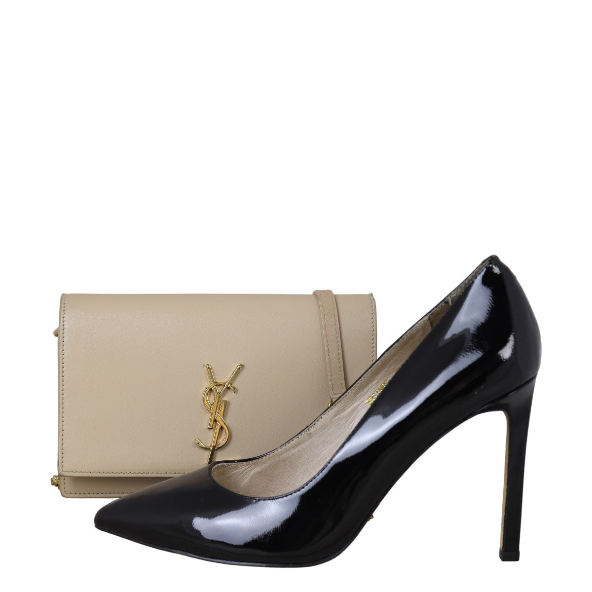 Saint Laurent Kate Tassel Chain Wallet