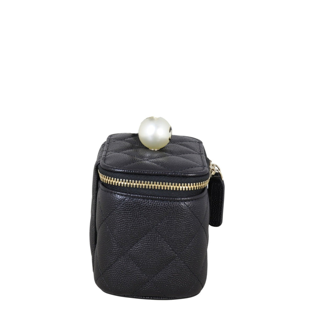 Chanel Pearl on Top Vanity Case Chain Bag Mini