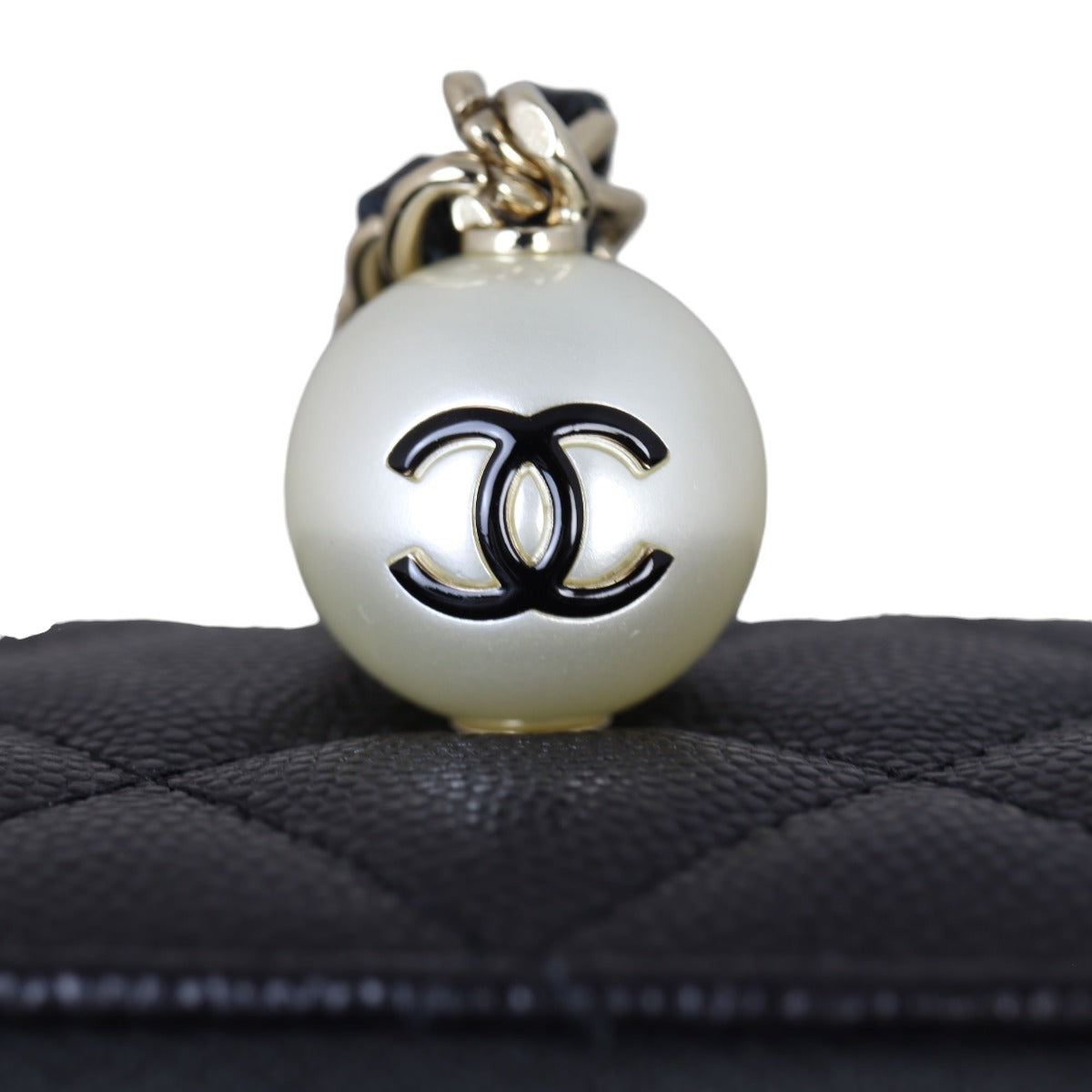 Chanel Pearl on Top Vanity Case Chain Bag Mini