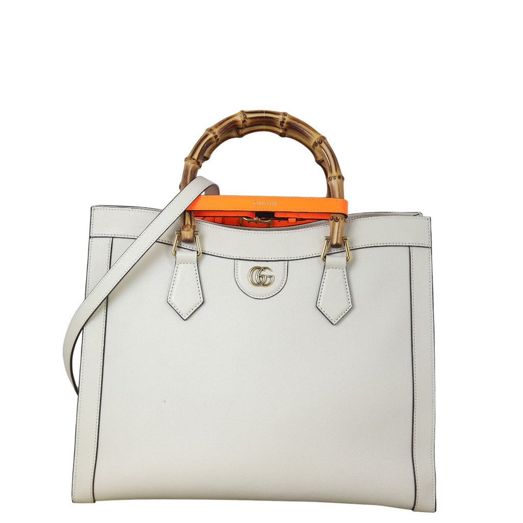 Gucci Diana Bamboo Top Handle Tote Large