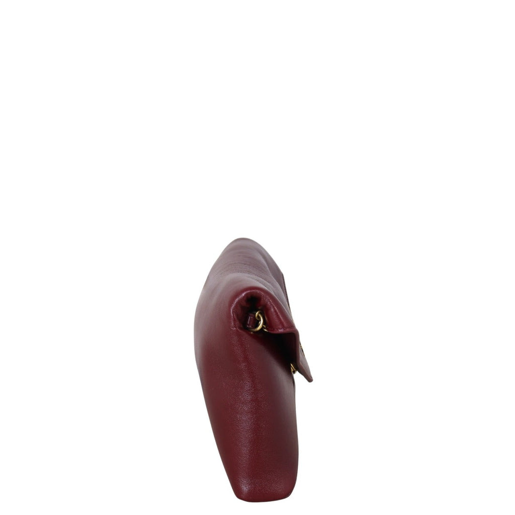 Saint Laurent Cassandre Pouch with Chain