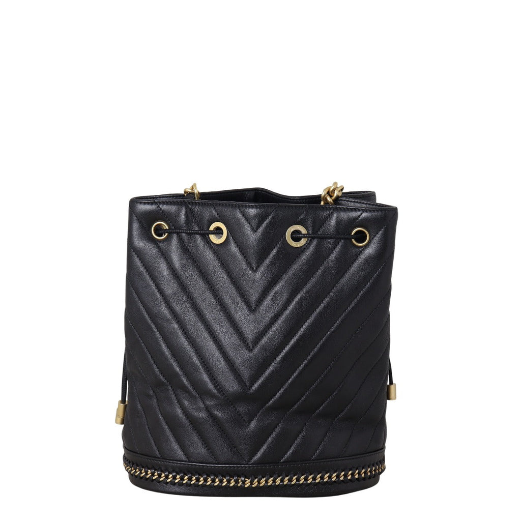 Chanel Paris Cosmopolite Bucket Bag Chevron