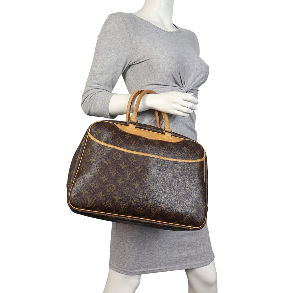 Louis Vuitton Deauville Bowling Vanity Monogram