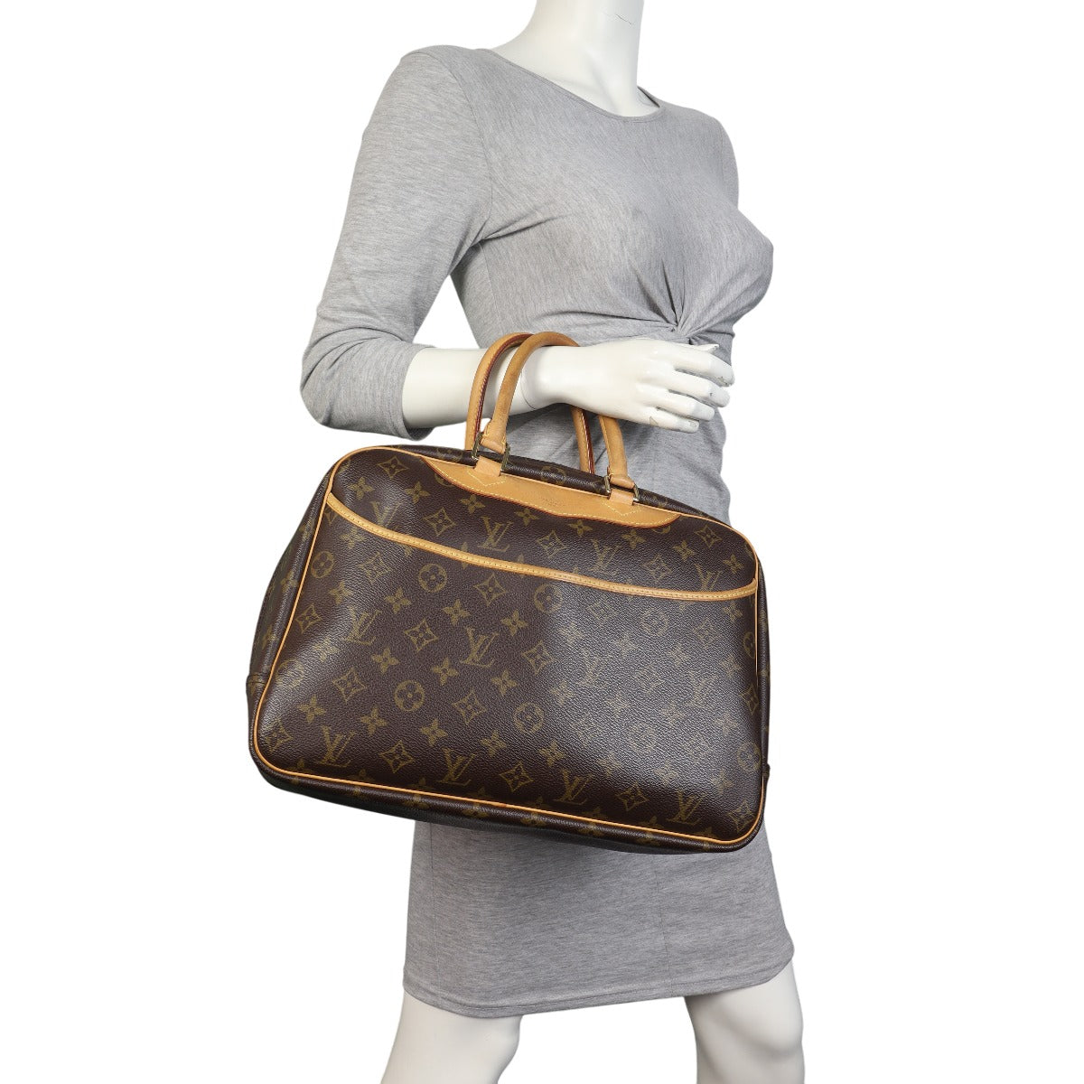 Louis Vuitton Deauville Bowling Vanity Monogram