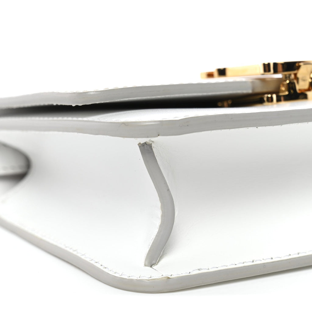 Calfskin Mini TB Bag White