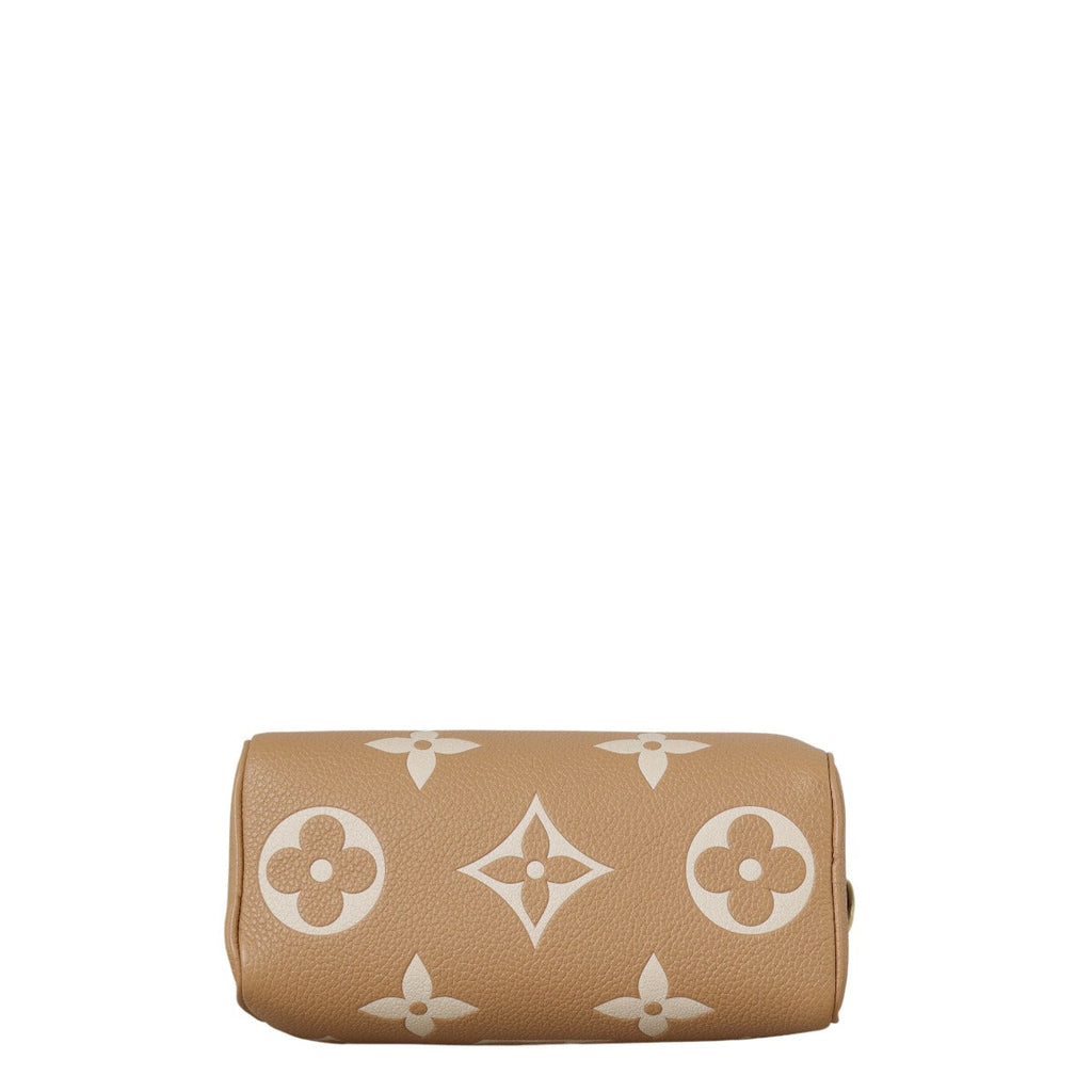 Louis Vuitton Nano Speedy Monogram Empreinte Giant Bicolour