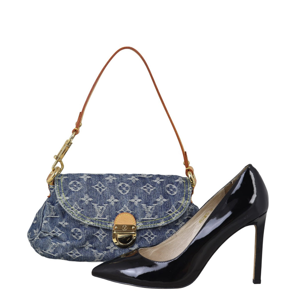 Louis Vuitton Mini Pleaty Monogram Denim