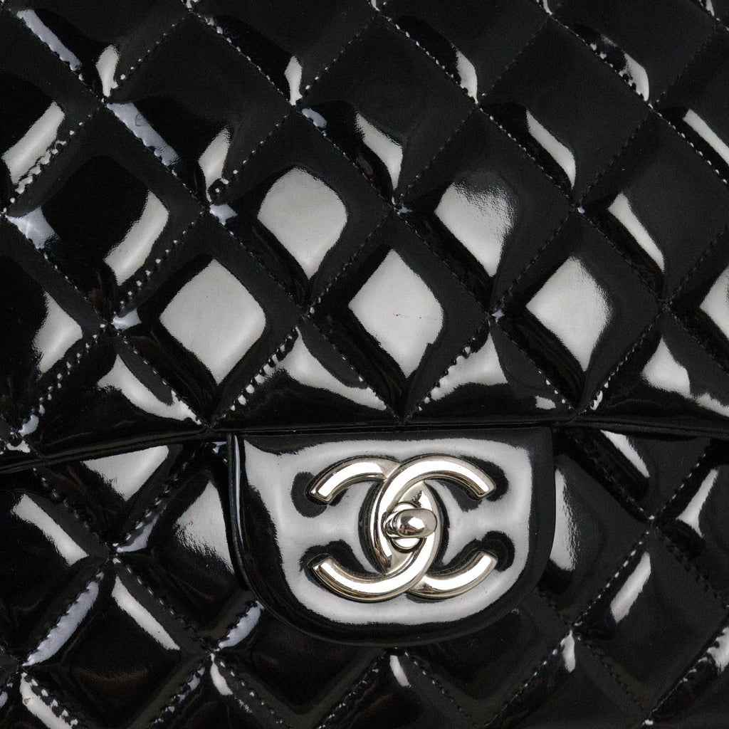 Chanel Classic Double Flap Maxi Patent