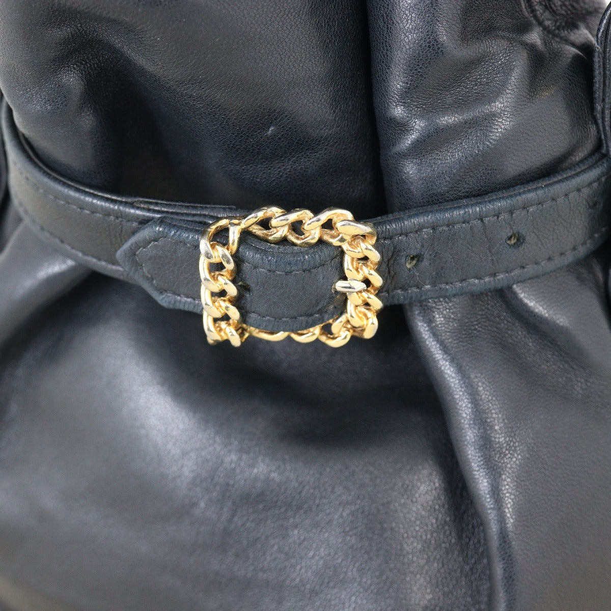 Chanel Vintage Chain Bucket Bag