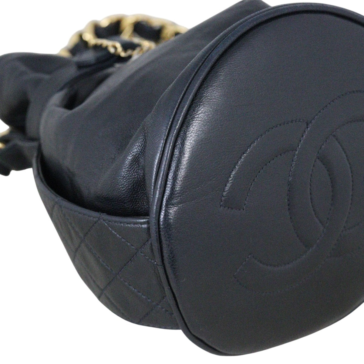 Chanel Vintage Chain Bucket Bag