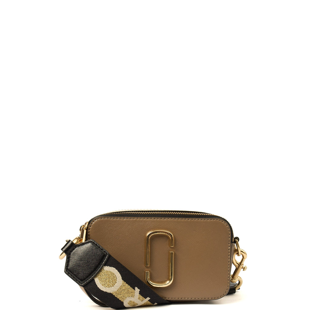 Marc Jacobs Cross Body Snapshot in Brown, Leather