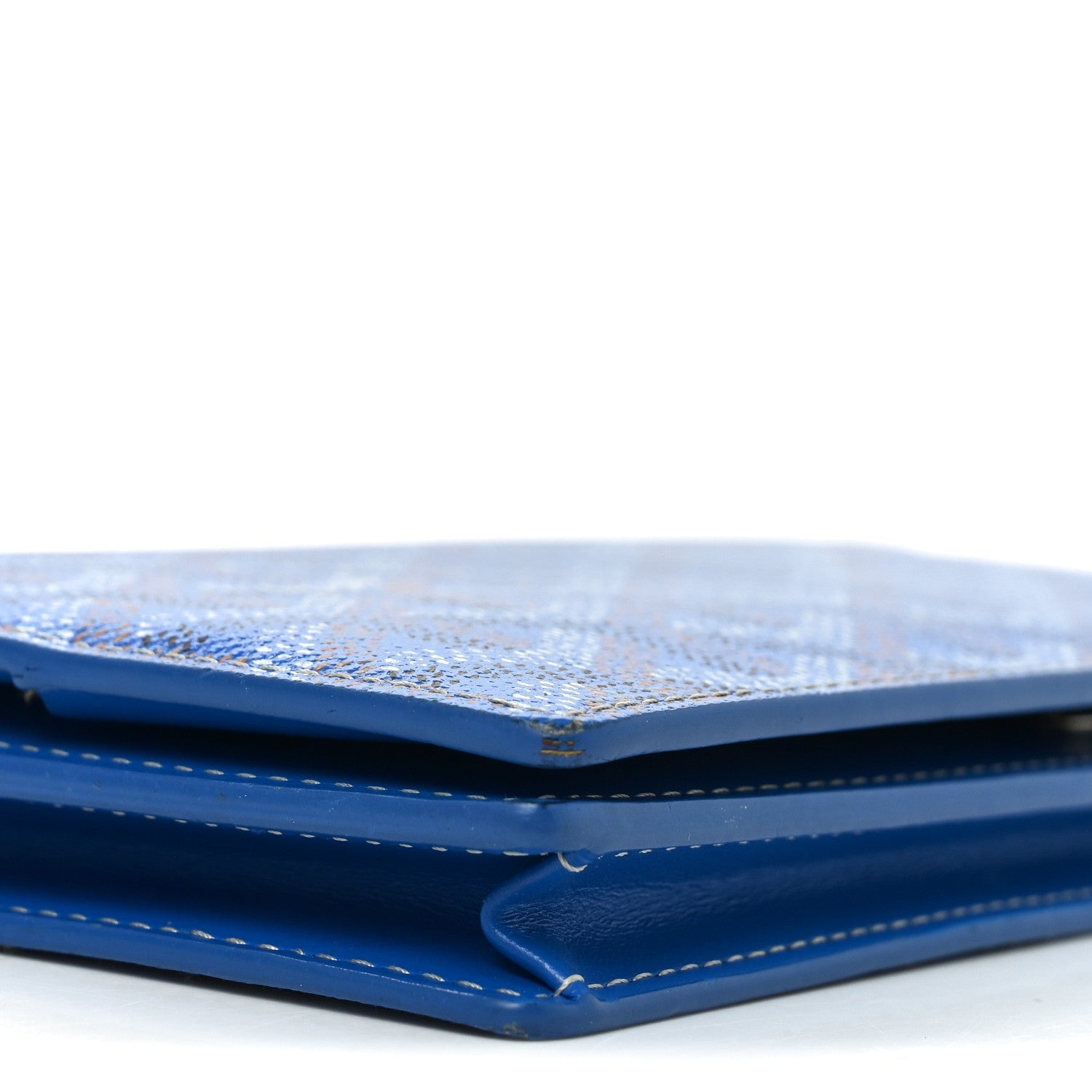 Goyardine Richelieu Wallet Sky Blue