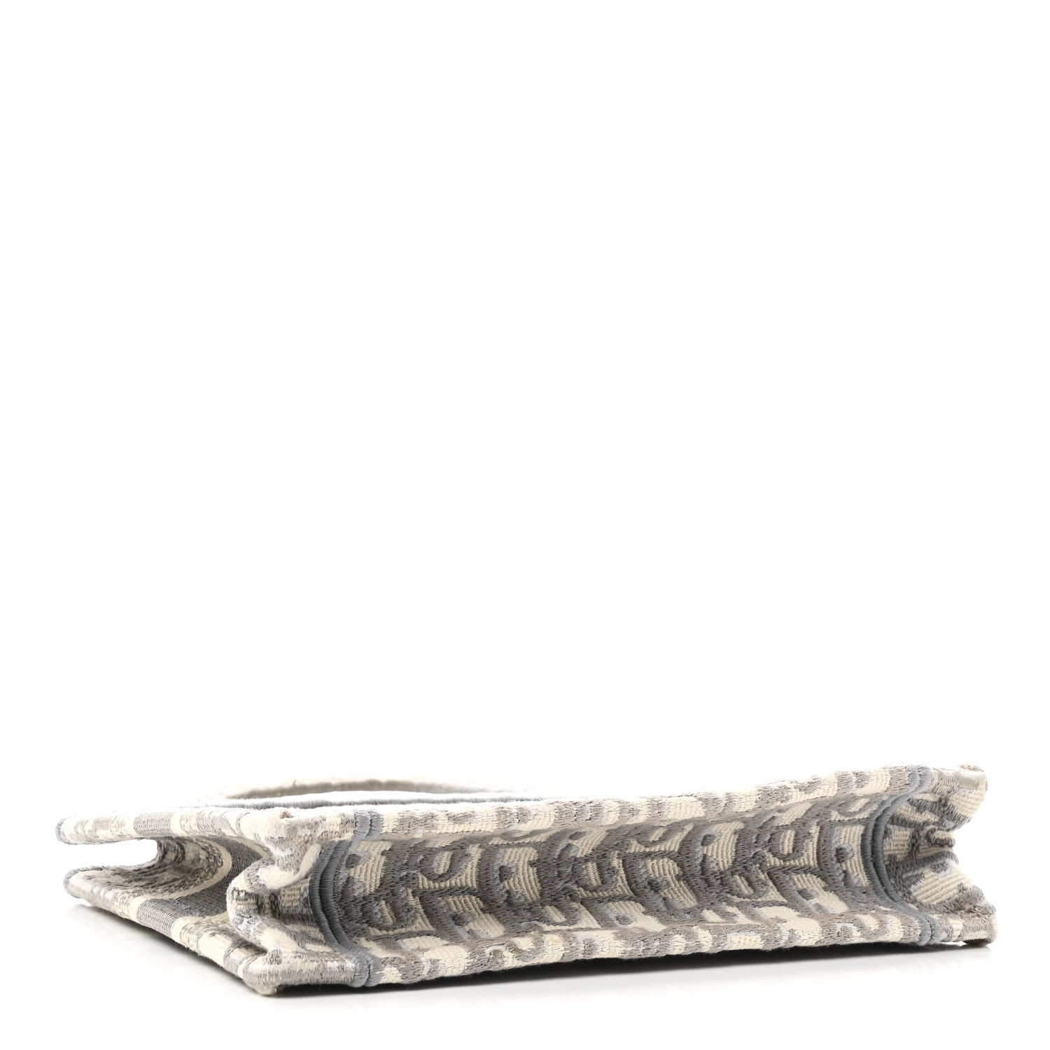 Oblique Mini Book Tote Grey Multicolor