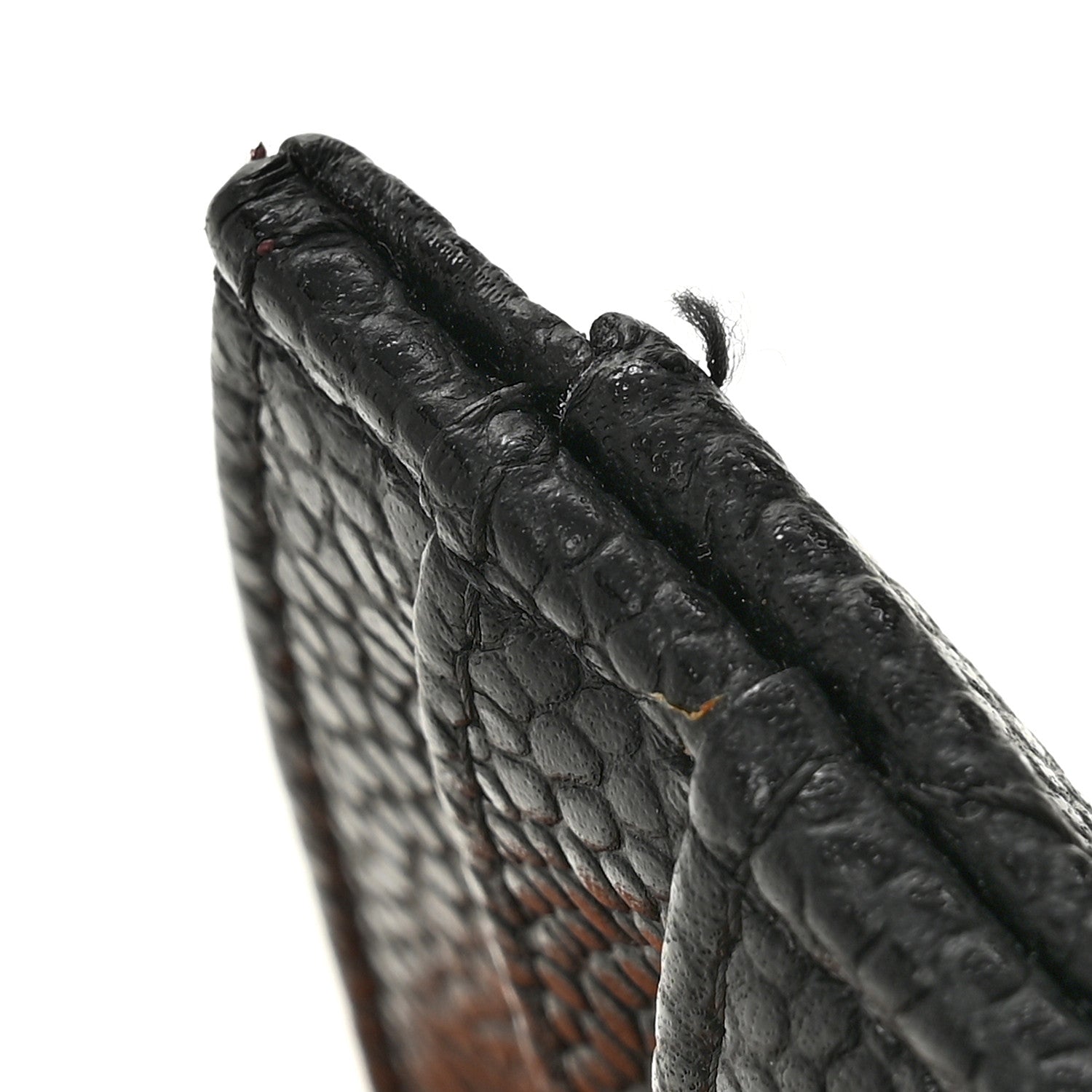 Caviar Quilted  Holder Black