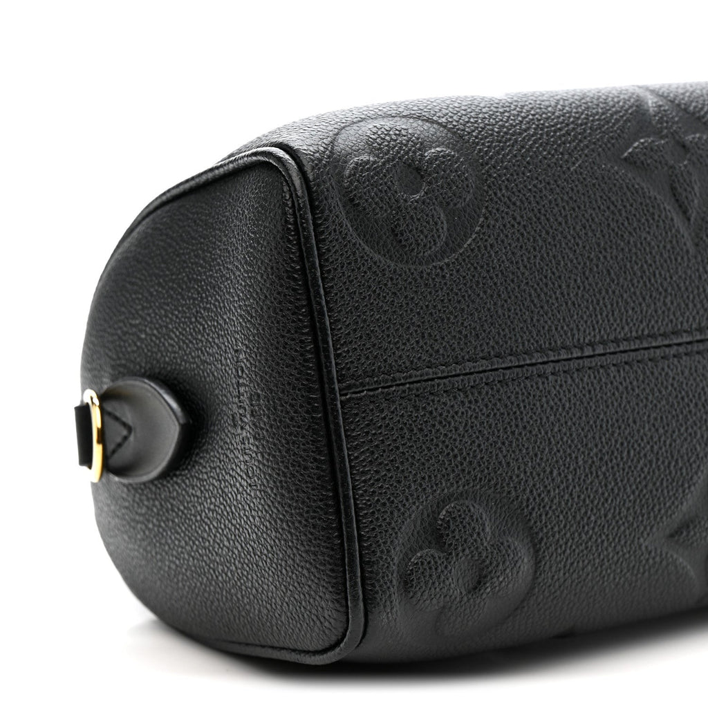 Empreinte Monogram Giant Speedy Bandouliere 20 Black