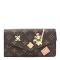 Monogram Candy Factory Sarah Wallet Candy Red