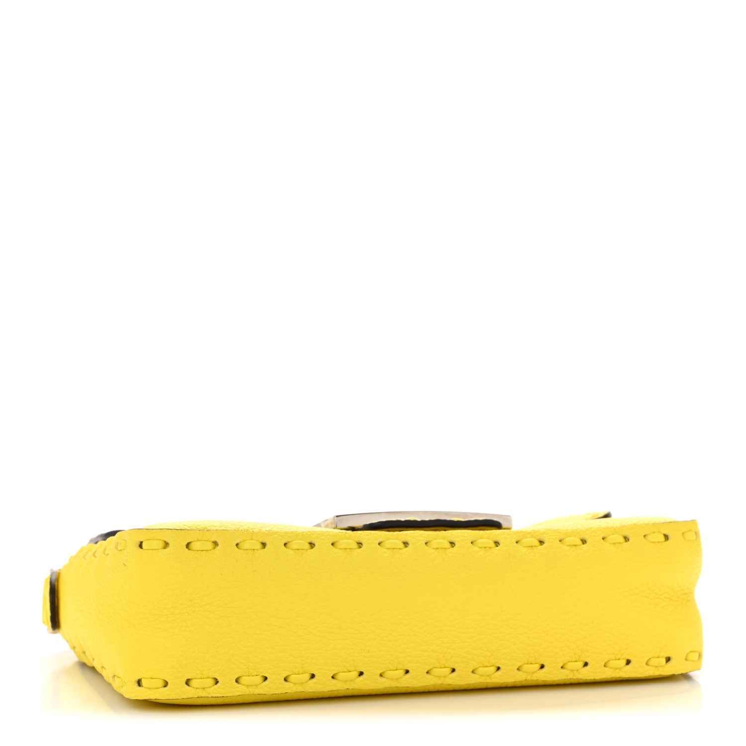 Cuoio Roma Sellerissima Nappa Sintetica Tape Stitch Mini Baguette  Pomelo