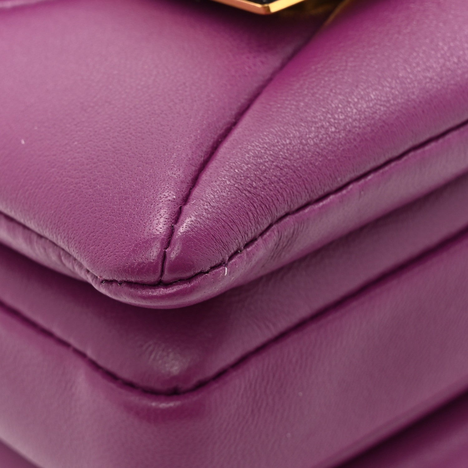 Nappa Micro One Stud Chain Bag Prune