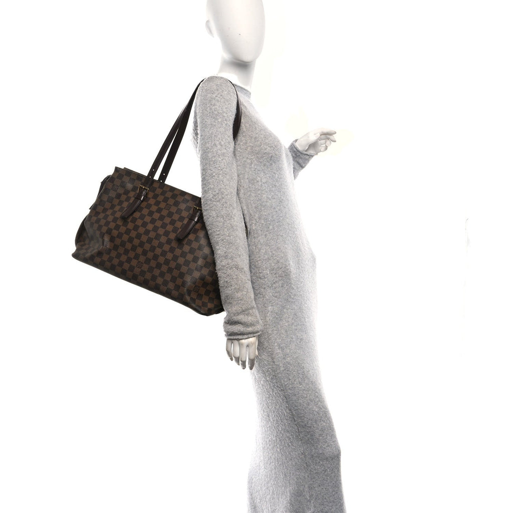Damier Ebene Chelsea Tote