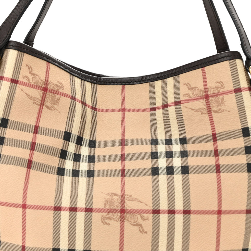 Haymarket Check Small Canterbury Tote Chocolate