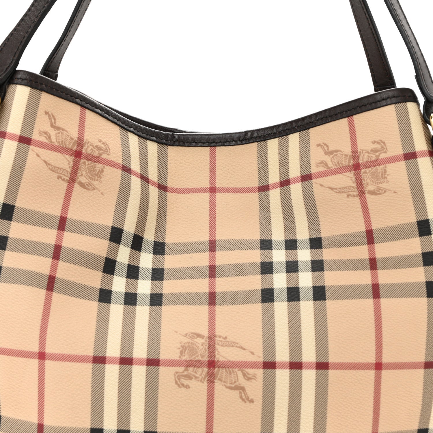Haymarket Check Small Canterbury Tote Chocolate