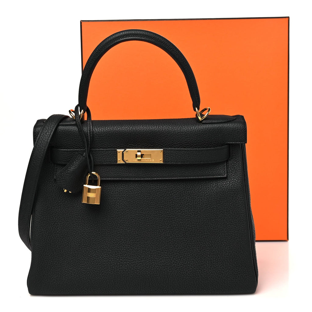 Togo Kelly Retourne 28 Black