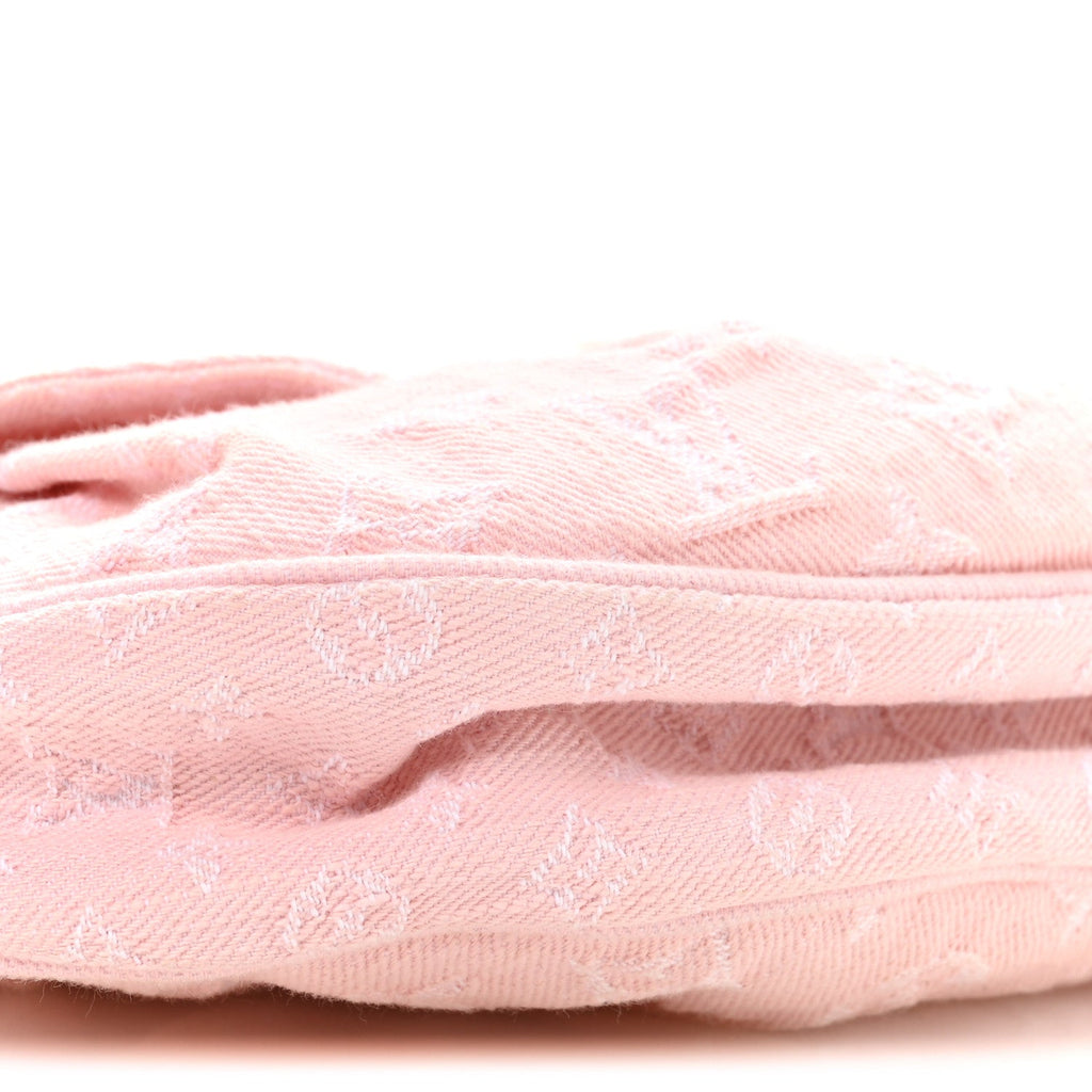 Monogram Denim Sunset Washed Pink
