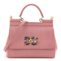 Stampa Iguana Crystal Small Miss Sicily Satchel Candy