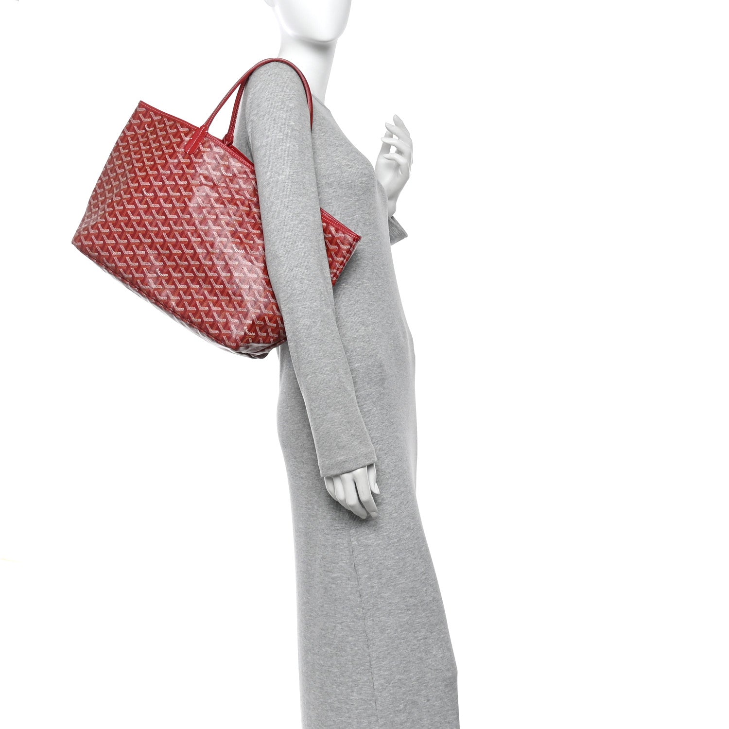 Goyardine Saint Louis PM Red