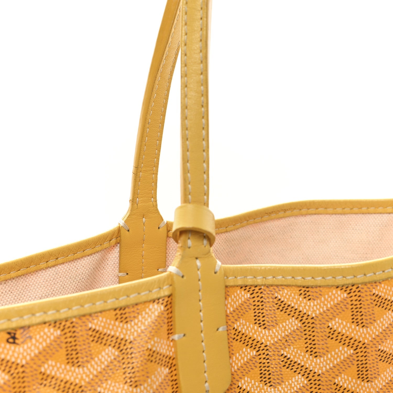 Goyardine Saint Louis PM Yellow