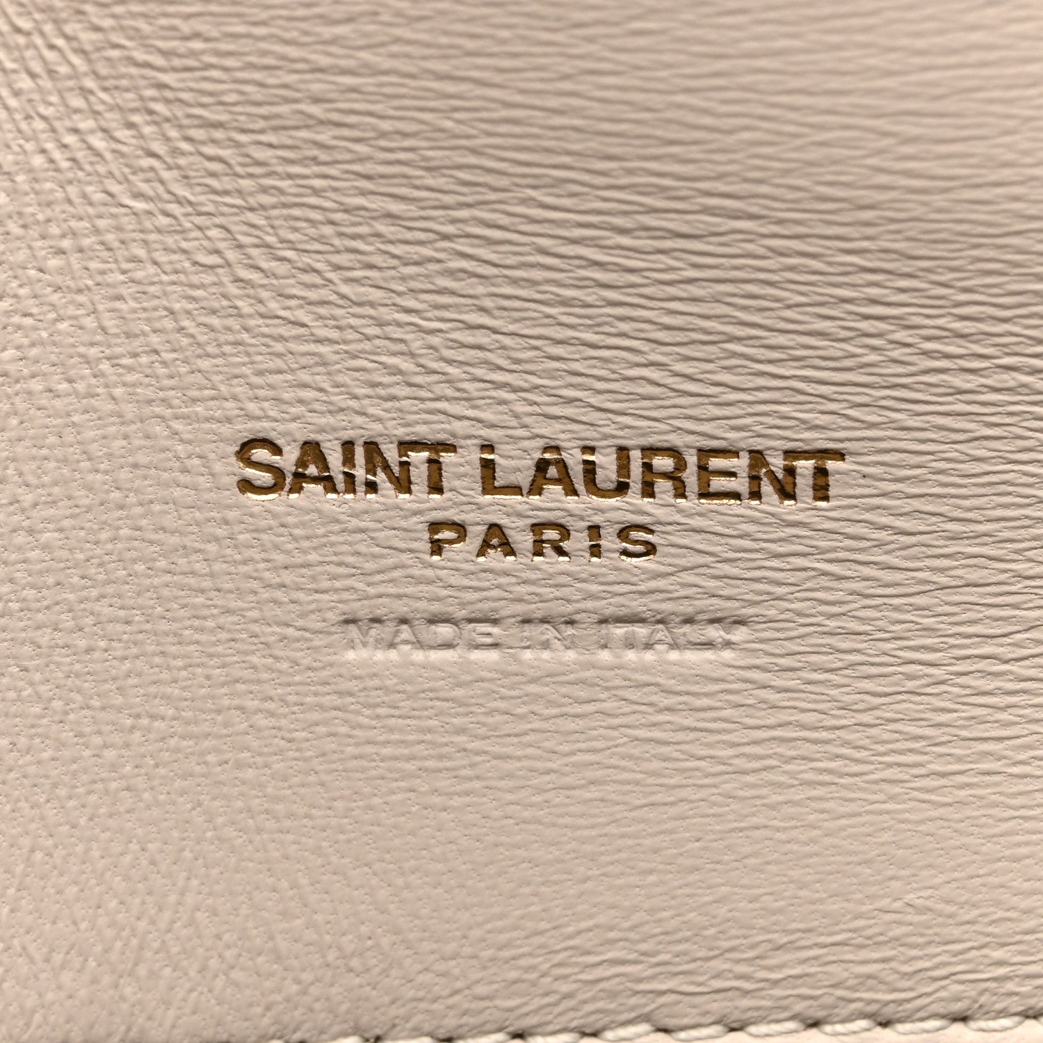 Lambskin Quilted Gaby Phone Holder Crossbody Crema Soft