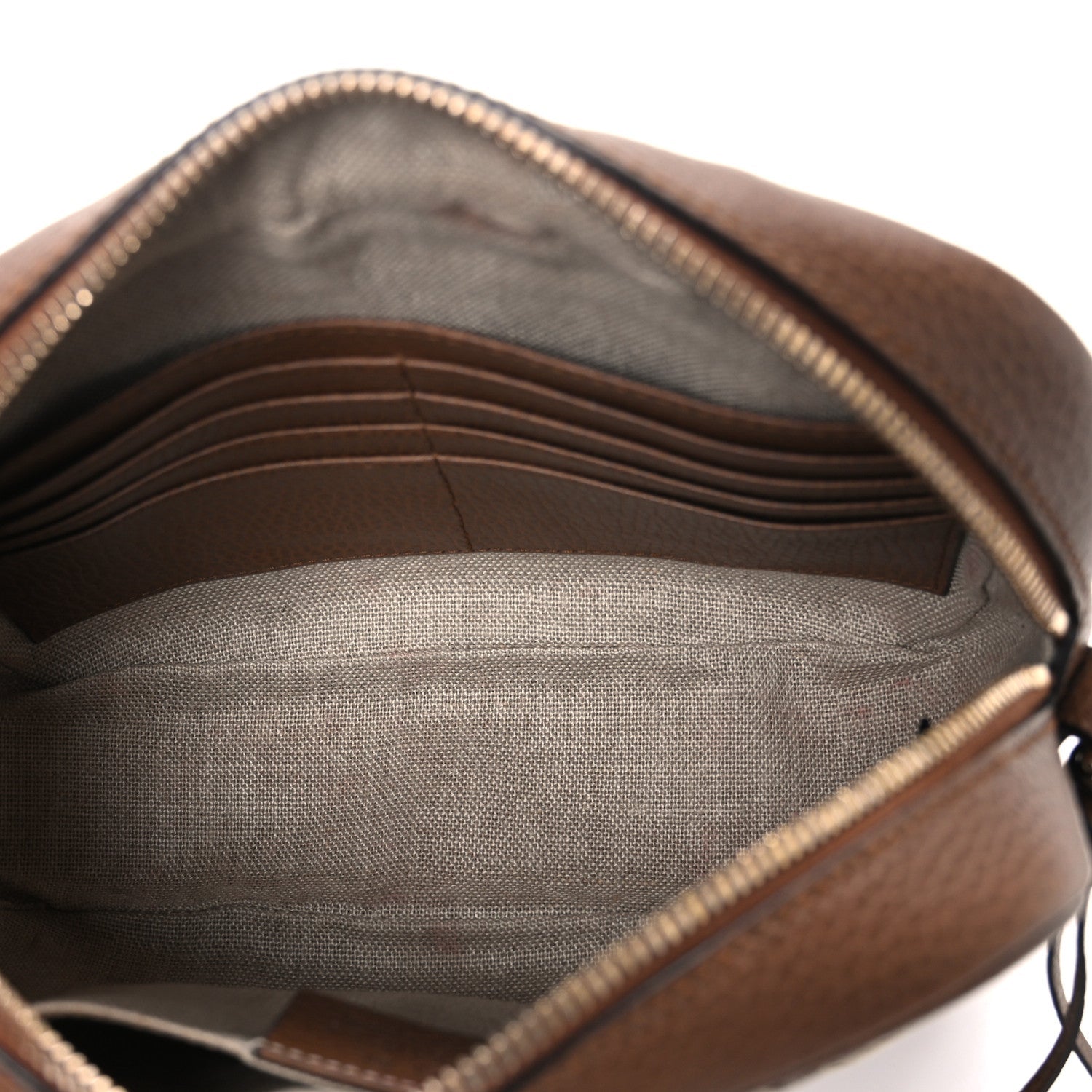 Monogram Mini Bree Messenger Bag Beige Tabacco