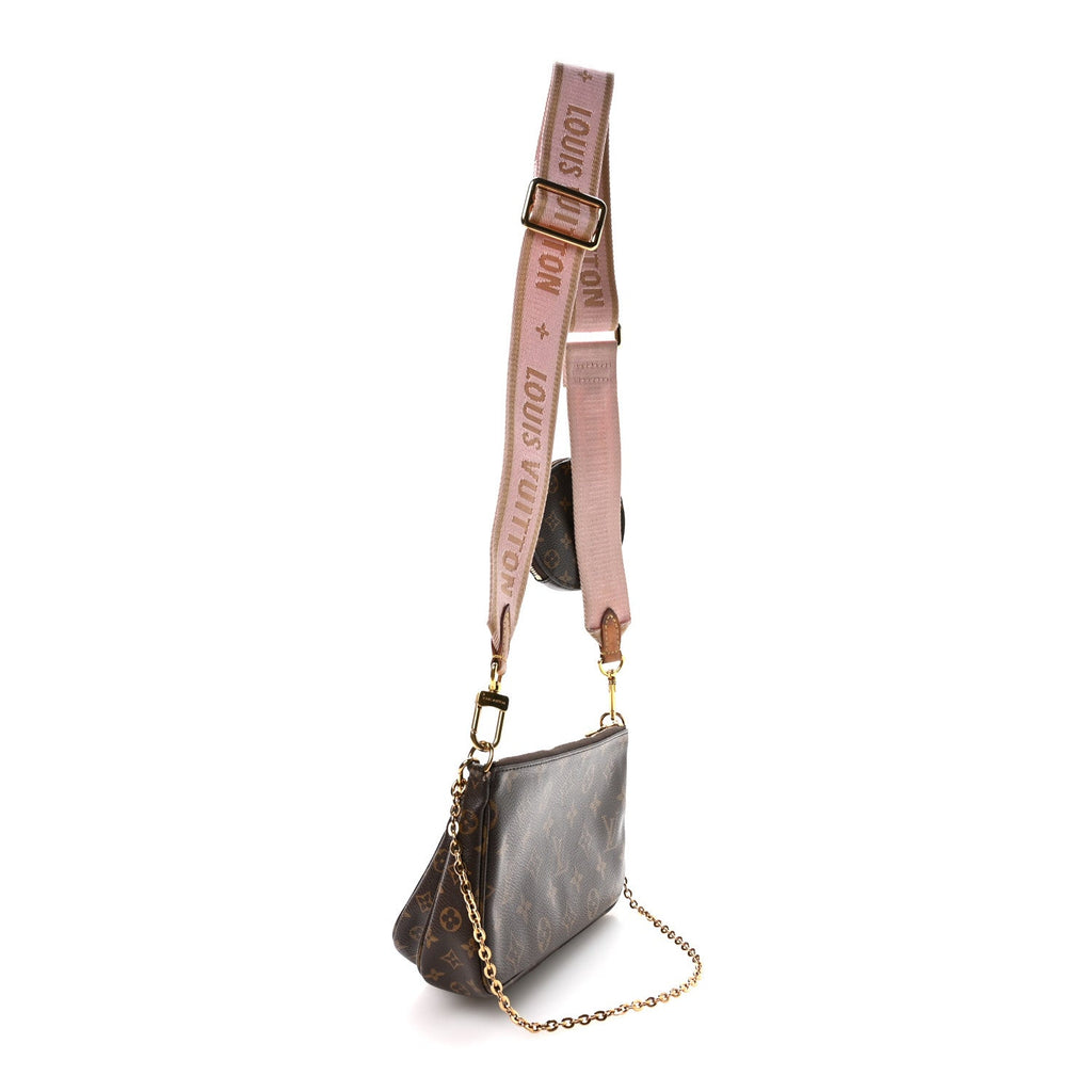 Monogram Multi Pochette Accessories Rose Clair