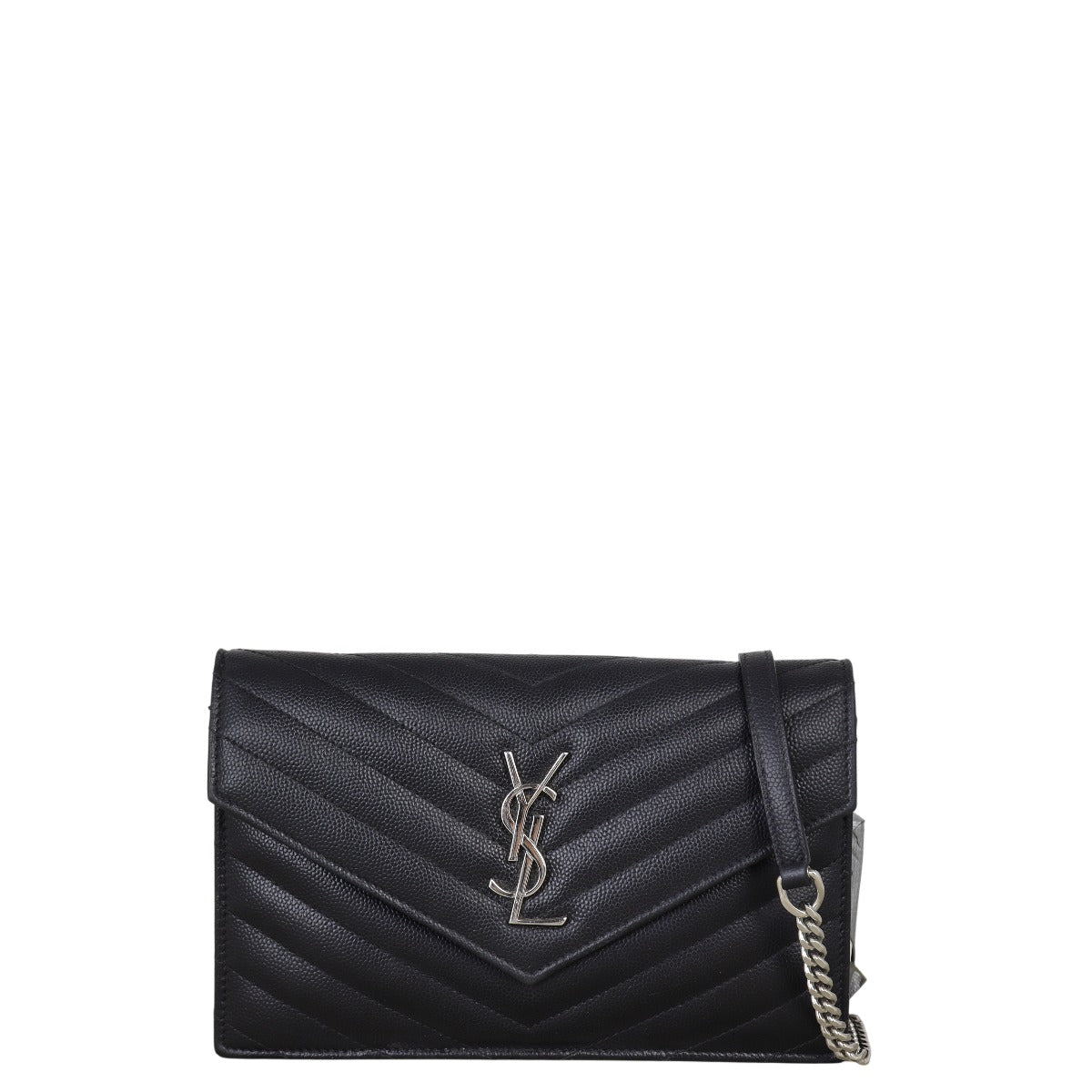 Saint Laurent Cassandre Envelope Chain Wallet