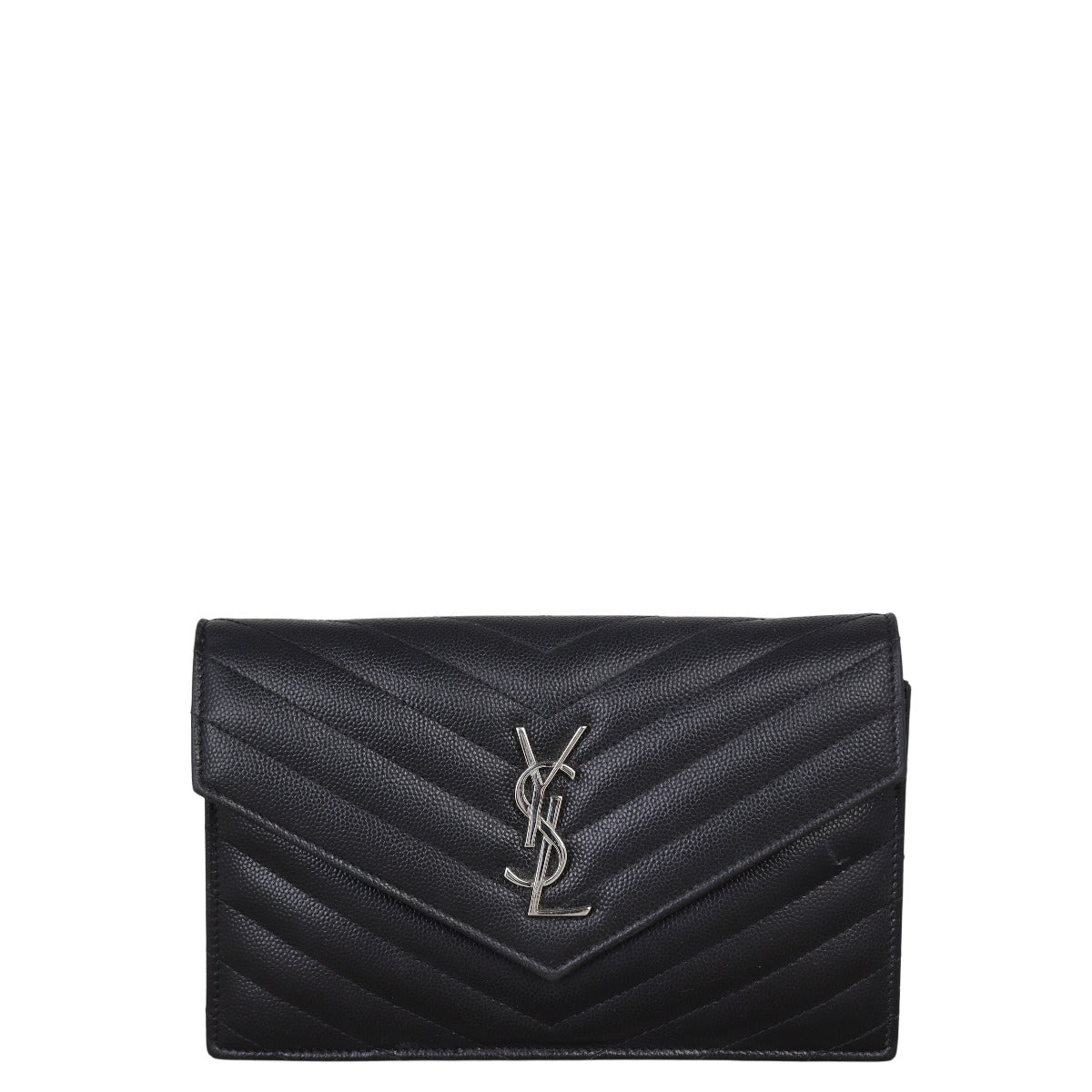 Saint Laurent Cassandre Envelope Chain Wallet