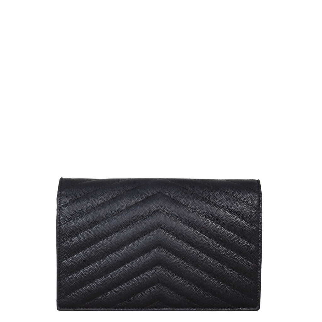 Saint Laurent Cassandre Envelope Chain Wallet