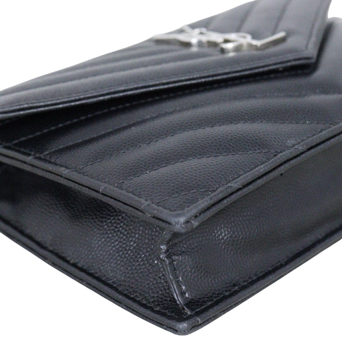 Saint Laurent Cassandre Envelope Chain Wallet