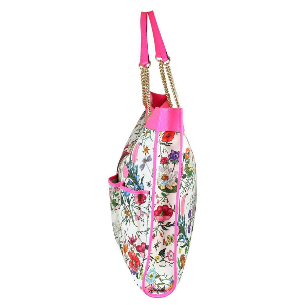 Gucci Flora Rajah Large Tote
