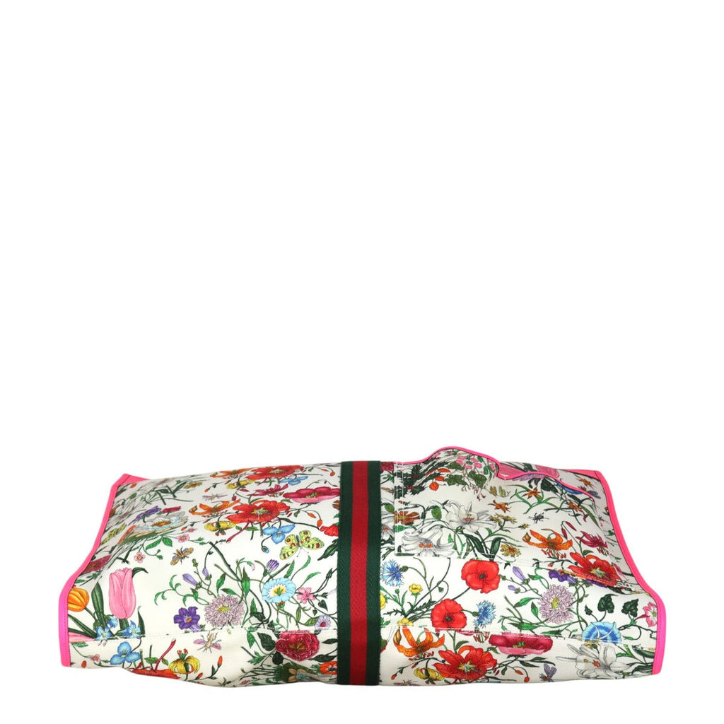 Gucci Flora Rajah Large Tote