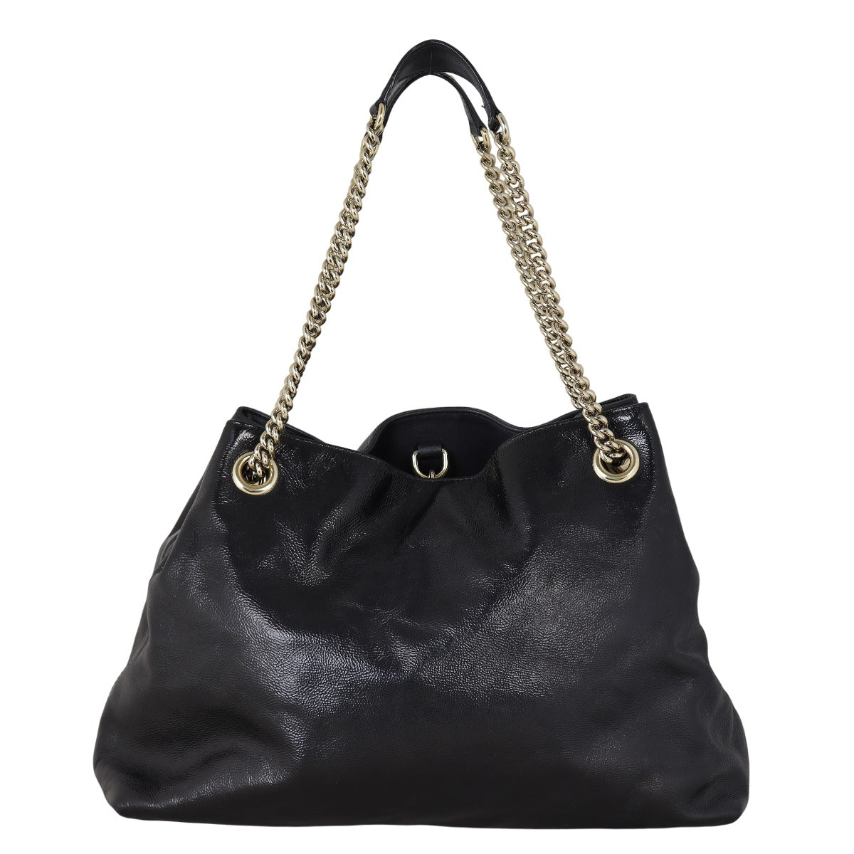 Gucci Soho Chain Shoulder Bag Medium Patent