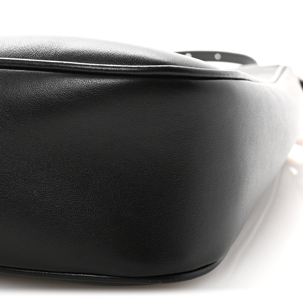 Smooth Calfskin Medium Camille 16 Soft Bag Black